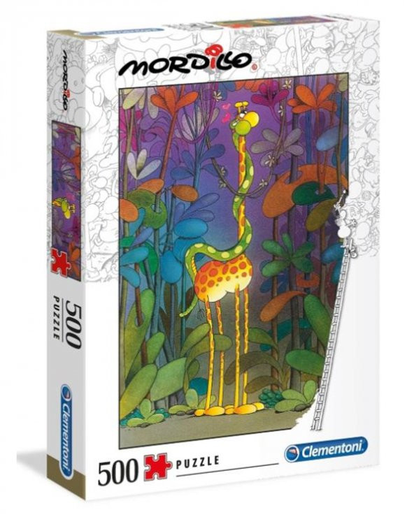 Clementoni Mordillo The Lover 500 Parça Puzzle 35079