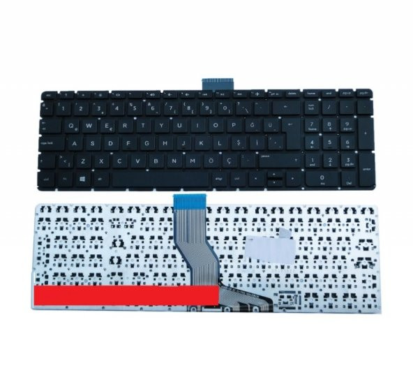 Hp Omen 15-AX, 15-AX001NT Klavye (Siyah TR) BÜYÜK ENTER