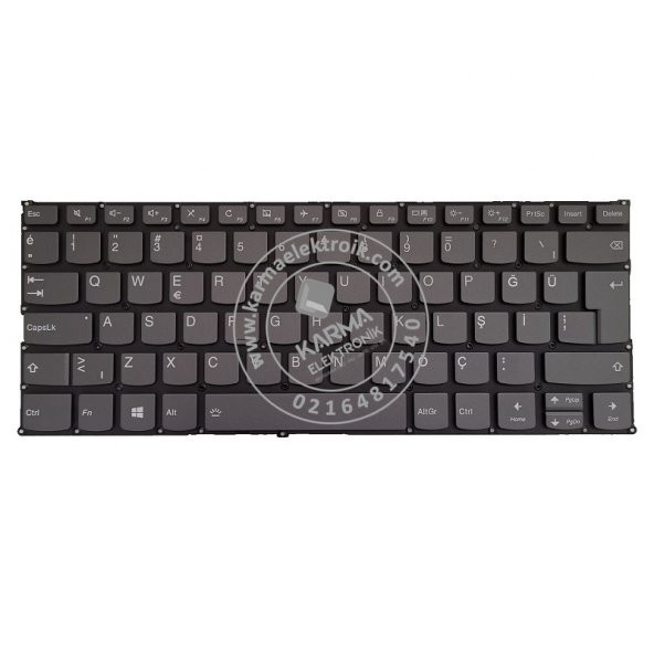 Lenovo Yoga 530-14ARR, 530-14IKB (81EK, 81FQ) Klavye (Siyah TR) - 2