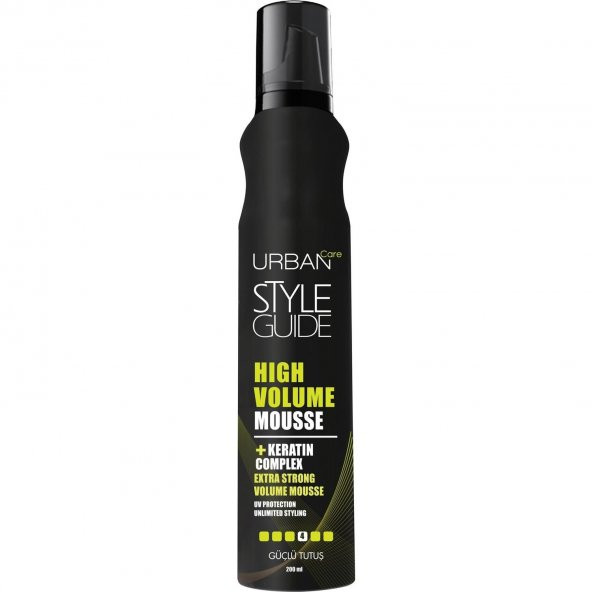 URBAN CARE STYLE GUİDE HİGH VOLUME MOUSSE 200 ML - 2