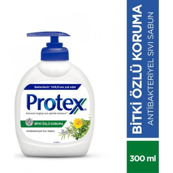 Protex Bitki Özlü Koruma Antibakteriyel Sıvı Sabun 300 ml