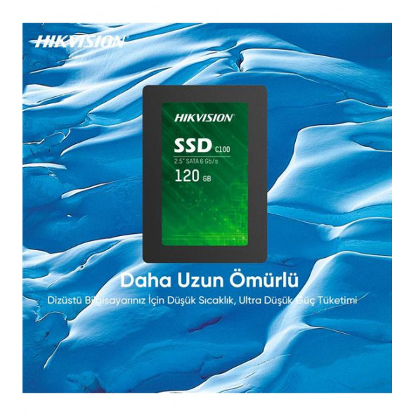 Hikvision C100 120 GB C100/120G 2.5" SATA 3.0 SSD - 2