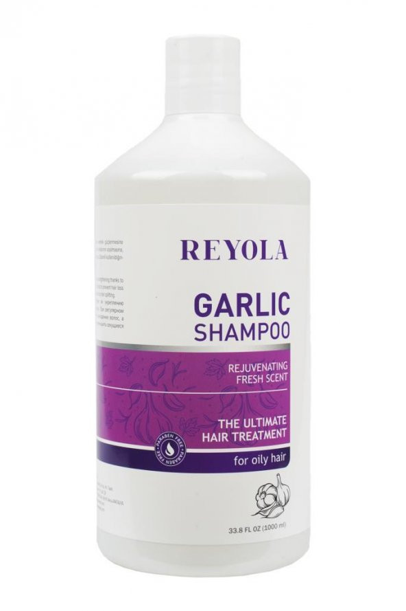 Reyola Sarımsaklı Şampuan 1000 ml Yağlı Saçlar