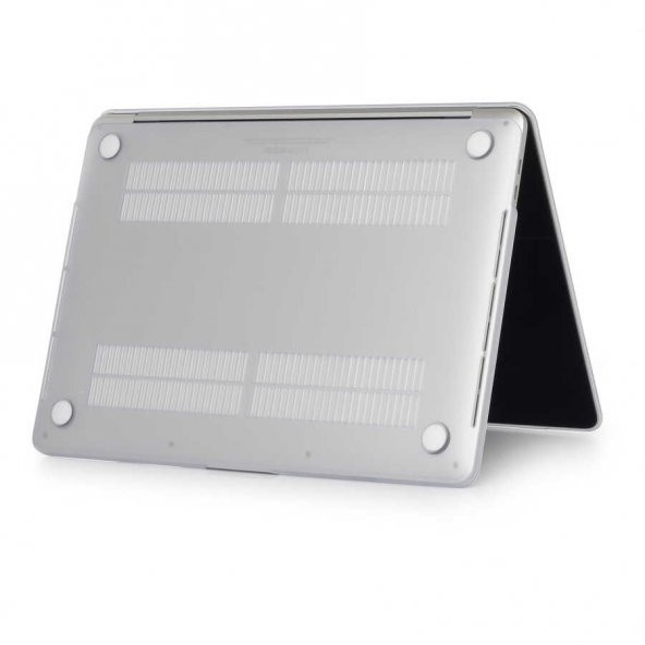 Apple Macbook 13.3' Air 2020 Zore MSoft Kristal Kapak - 4
