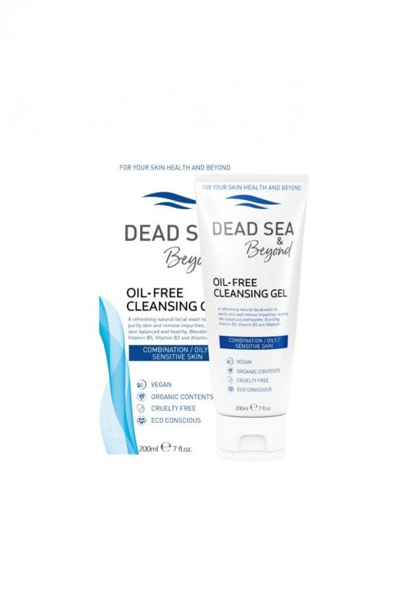 DEAD SEA Oil-Free Cleansing Gel 200 ml