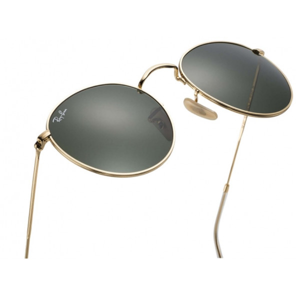 Rayban RB3447 001 50 Round Metal Unisex Güneş Gözlüğü - 2