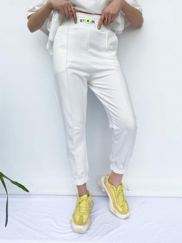 Kadın Tshirt Ve Eşofman Altı İkili Takım - 4