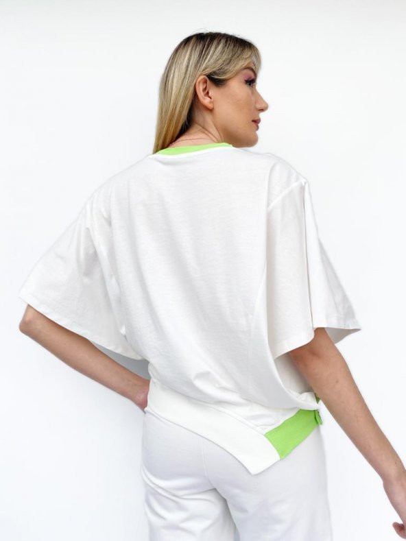 Kadın Tshirt Ve Eşofman Altı İkili Takım - 8