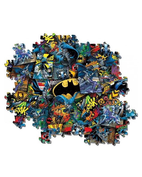 Clementoni Batman 1000 Parça İmpossible Puzzle 39575 - 2