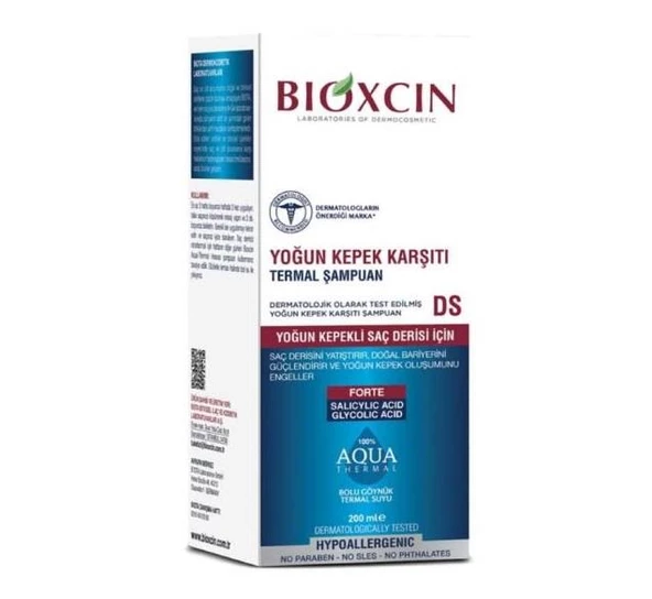 Bioxcin Aqua Thermal Yoğun Kepek Karşıtı Şampuan 200 ml