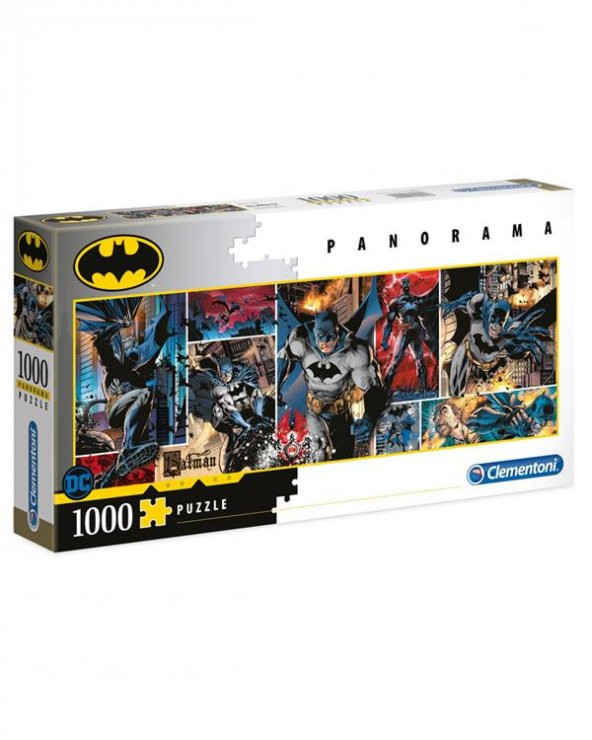 Clementoni Batman 1000 Parça Panorama Puzzle 39574