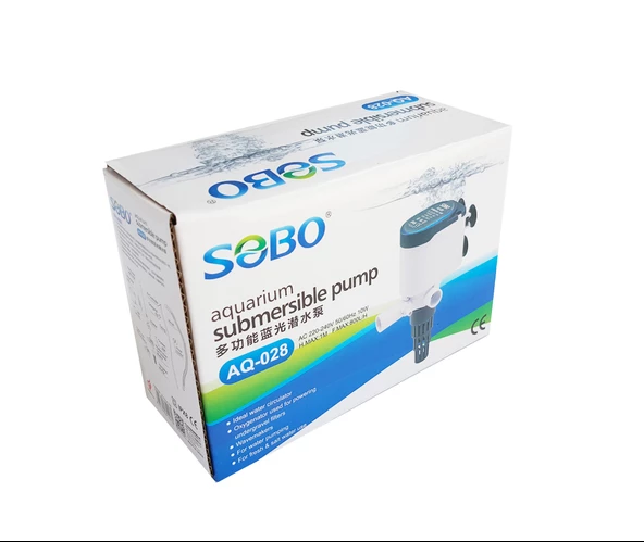 Sobo Akvaryum Kafa Motoru AQ-028 10W 800LT/SAAT - 2