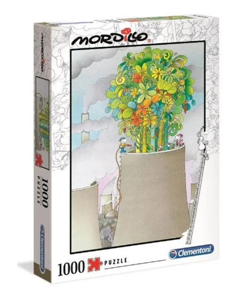 Clementoni Mordillo The Cure 1000 Parça Puzzle 39535