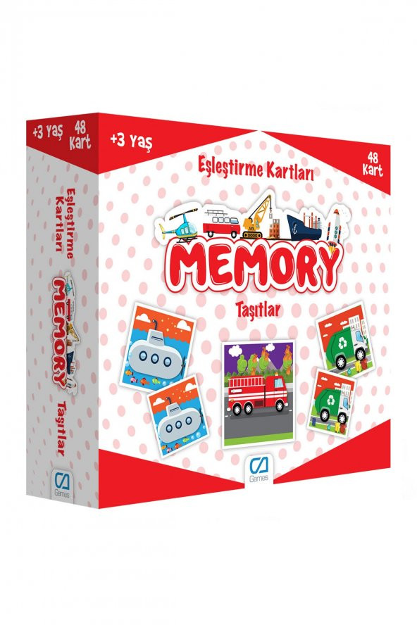 Memory Eşleştirme Kartları Taşıtlar