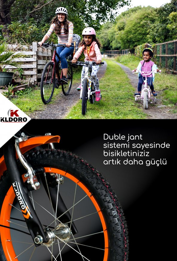 Kldoro Kd-16300 16 Jant Bisiklet Bagajlı Erkek Çocuk Bisikleti - 4