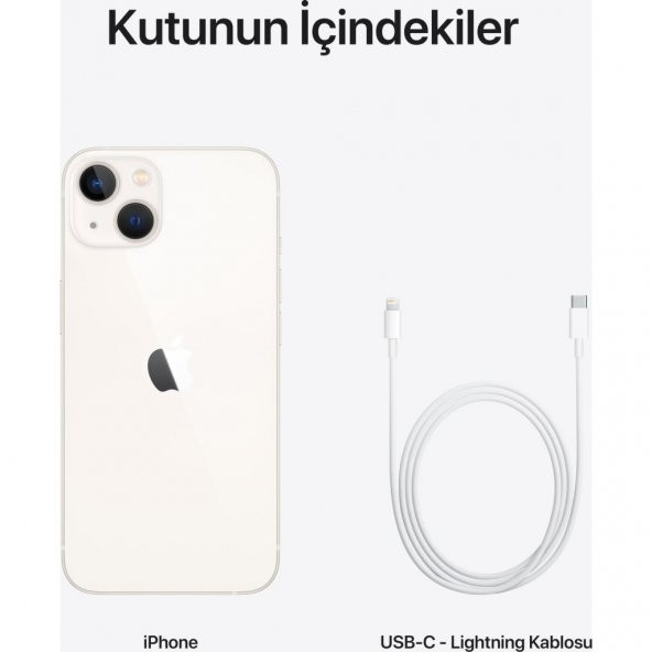 Apple iPhone 13 128 GB Yıldız Işığı (Apple Türkiye Garantili) - 5