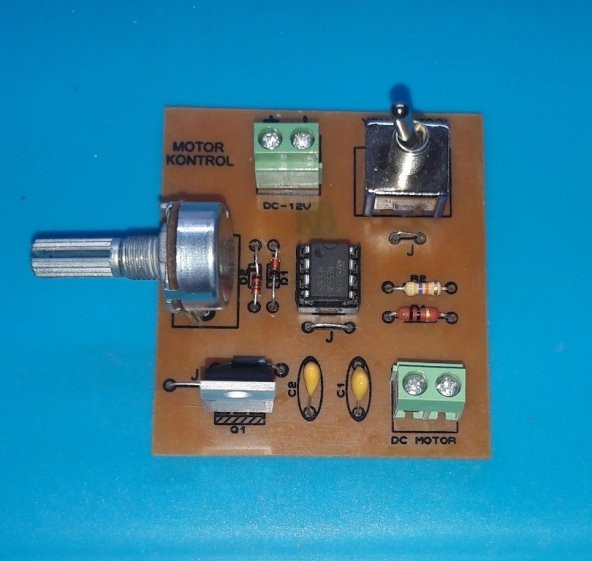 DC Motor Hız ve Yön Kontrol Devresi - 2