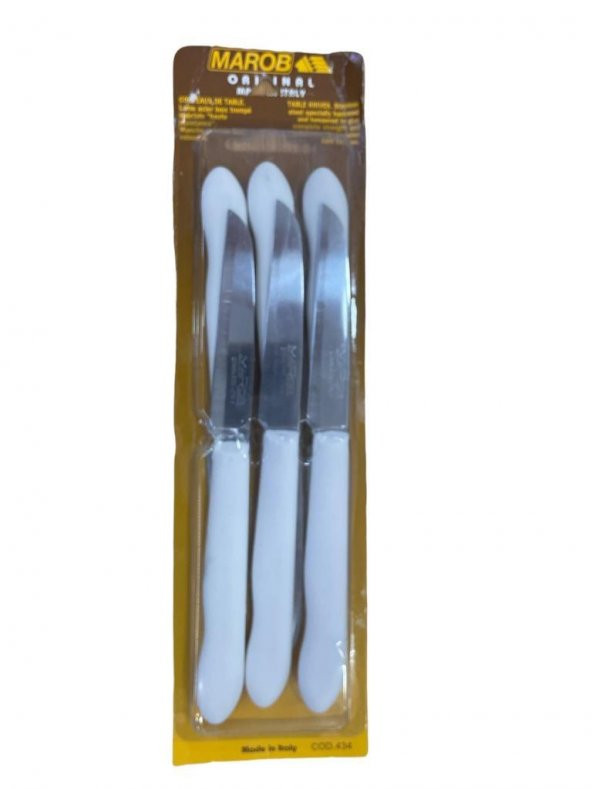 Marob 6lı Meyve Bıçağı Beyaz 20K06W