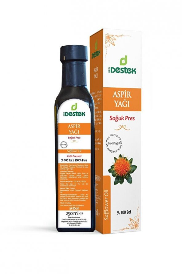 Aspir Yağı Soğuk Pres 250 ml ürün görseli