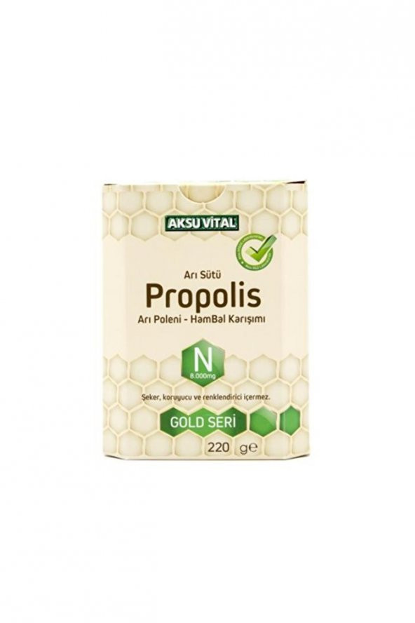 Bal Polen Karışımlı N Vitaminli Propolisli Arı Sütü 8.000 mg