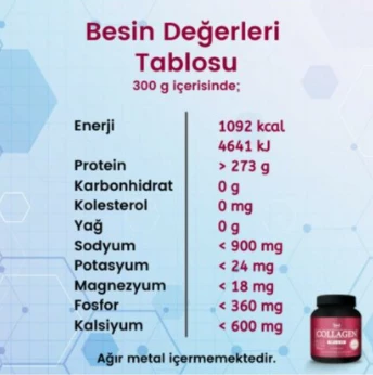 DESTEK HUD Collagen Plus Powder 300 G - Toz Kolajen - 2
