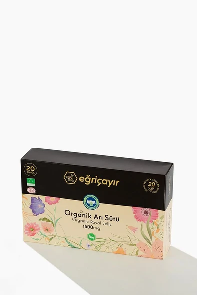 Organik Arı Sütü Ampül 1500g-300 Ml (15 Ml*20 Adet Tüp ) - 3