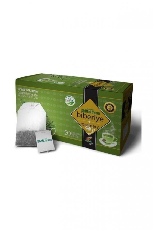 Biberiye Doğal Bitki Çayı 20 Süzen Poşet