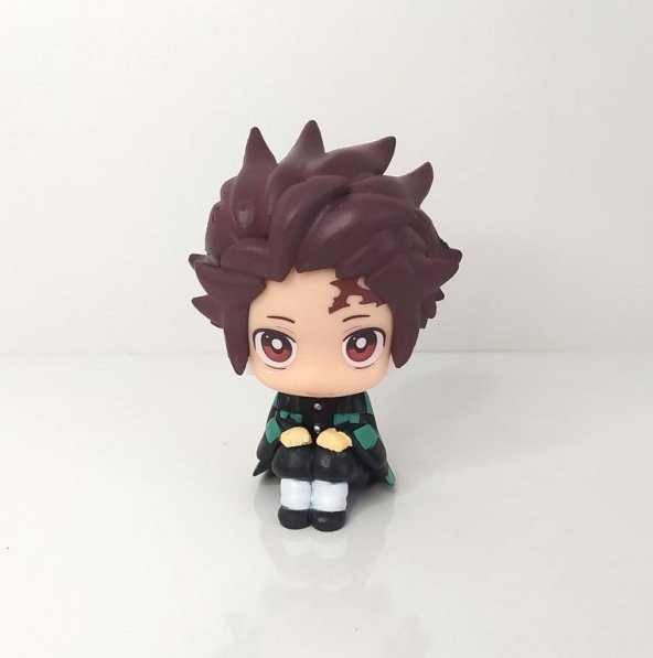 Demon Slayer Kimetsu No Yaiba Anime Tanjiro Action Figür 9 cm