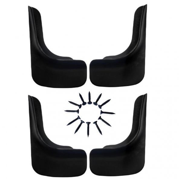 Tofaş Şahin Uyumlu 4lü Ön Arka Set Paçalık Çamurluk Tozluk TFS0UX903