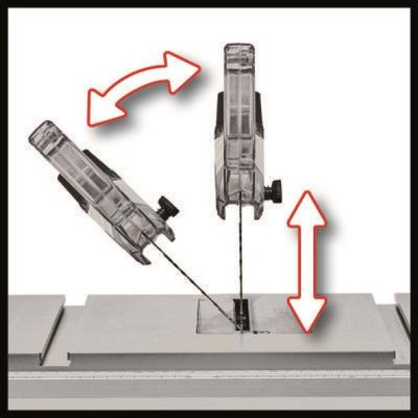 Einhell Akülü Tezgah Testere Te-Ts 36/210 + 2x 18v 4a Akü Ve Şarj Cihazı - 6