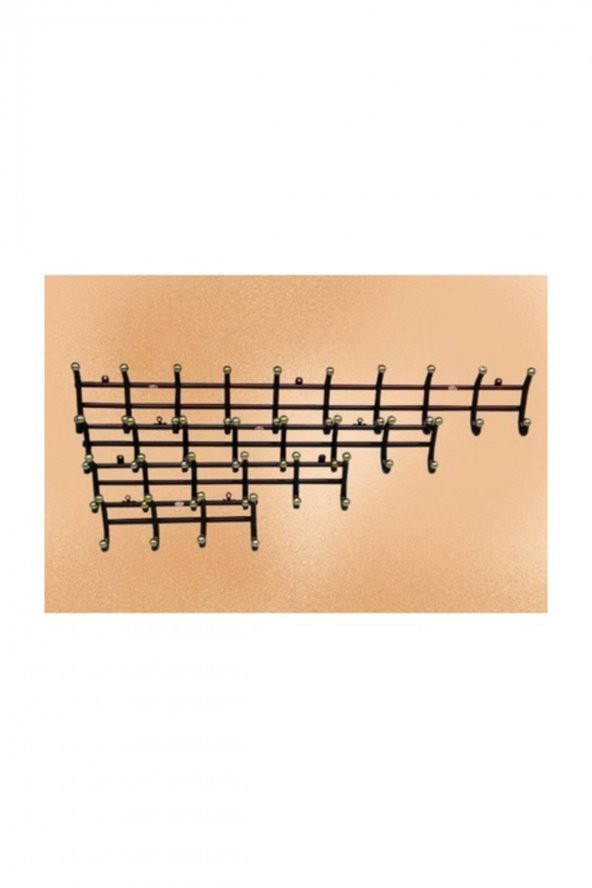 Al Duvar Askısı Bordo 4 Parmak - 3