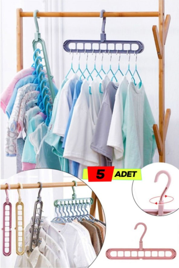 5 Adet Sihirli Askı ürün görseli