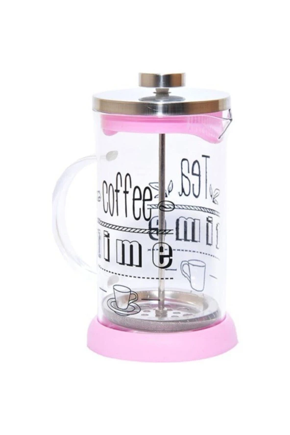 Yitian French Press Bitki Çayı Demliği Lila 600ml