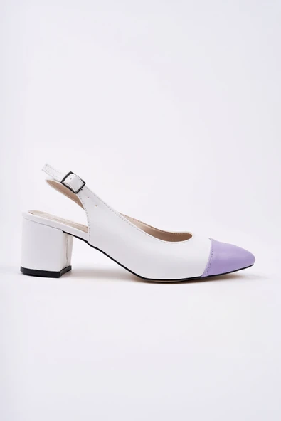 Muggo Lady Garantili Kadın Günlük Topuklu Ayakkabı - 12