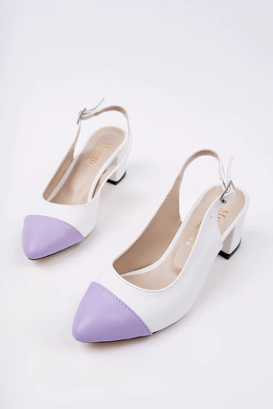 Muggo Lady Garantili Kadın Günlük Topuklu Ayakkabı - 11