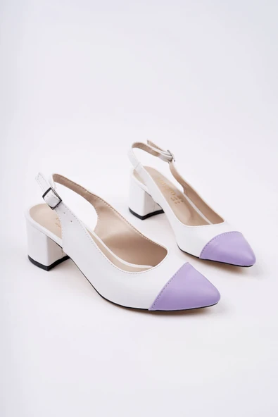 Muggo Lady Garantili Kadın Günlük Topuklu Ayakkabı - 10