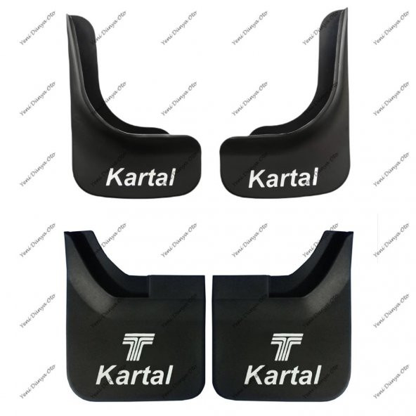 Tofaş Kartal Uyumlu 4lü Ön Arka Set Paçalık, Çamurluk, Tozluk TFS1UX905 - 6