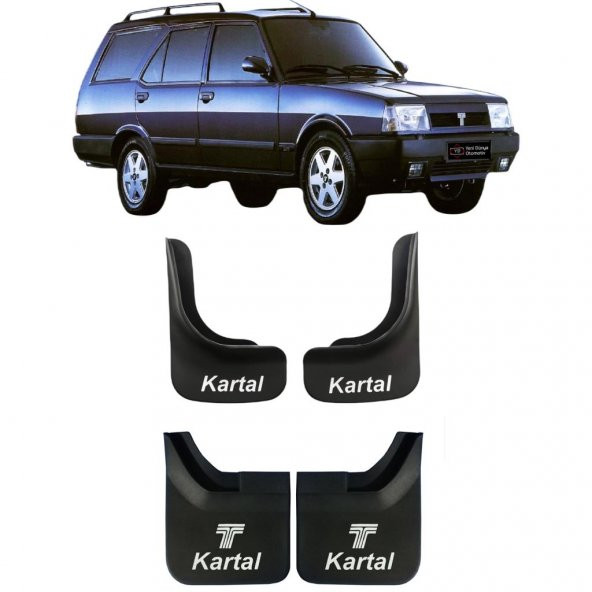 Tofaş Kartal Uyumlu 4lü Ön Arka Set Paçalık, Çamurluk, Tozluk TFS1UX905 - 2