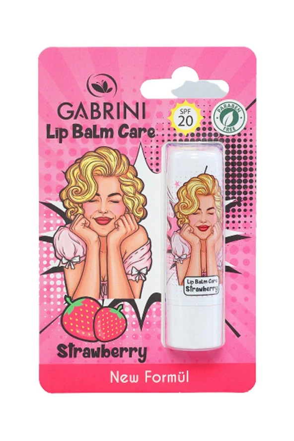 Gabrini Dudak Balmı - Lip Care Strawberry
