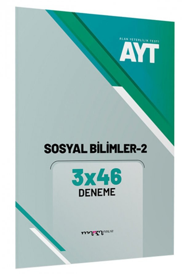 Marka AYT Sosyal Bilimler 2 3x46 Deneme