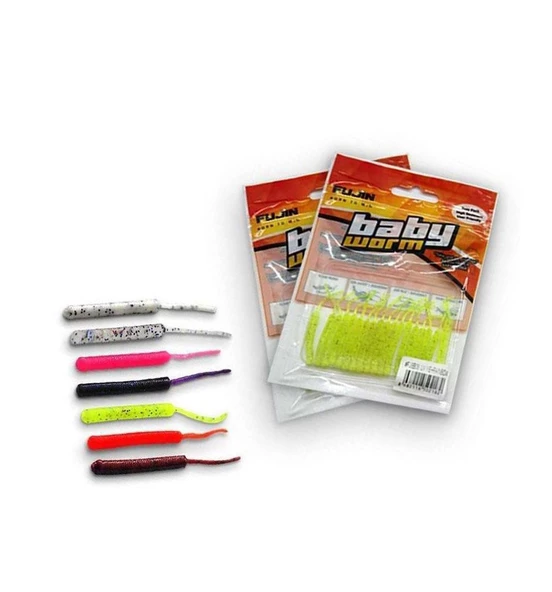 FUJİN BABY WORM 5.2 CM FLOATİNG LRF SİLİKONU