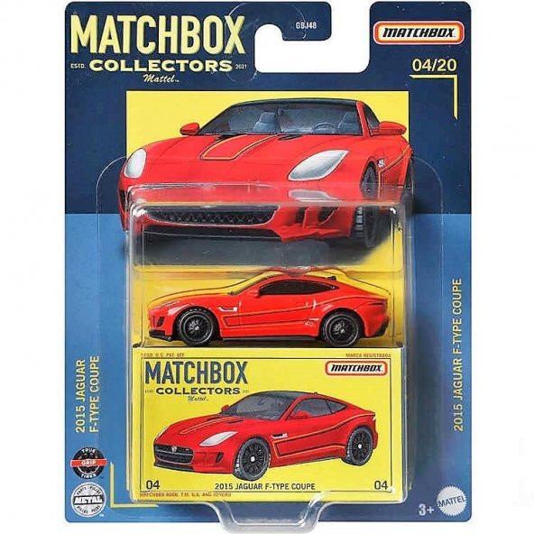 Matchbox Koleksiyon Araçları Özel Serisi GBJ48 - HFL78 2015 JAGUAR F-TYPE COUPE