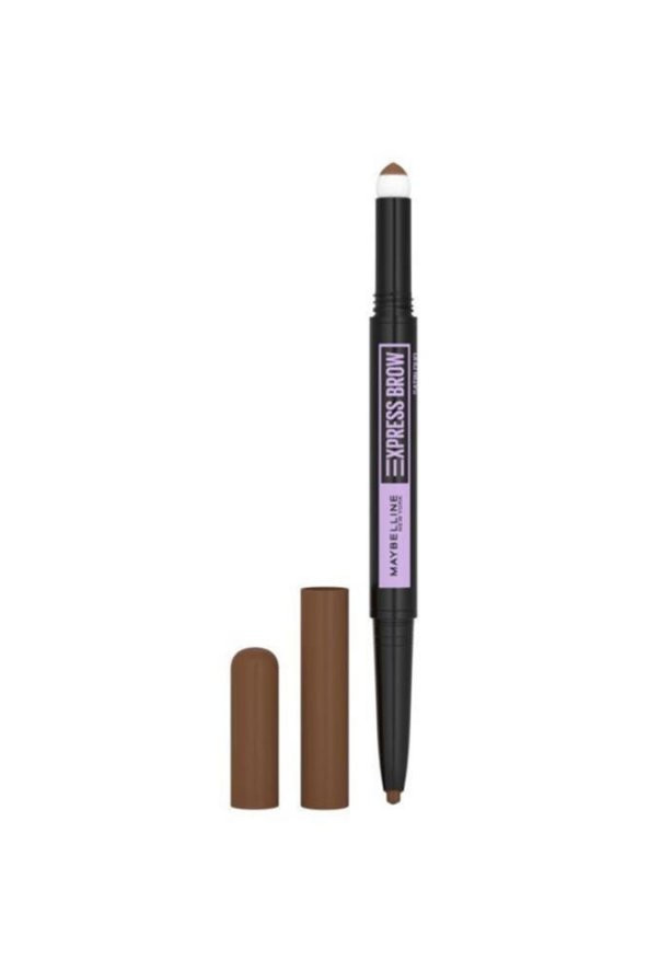 Maybelline Express Brow Satin Duo Çift Taraflı Kaş Kalemi - 02 Orta Ton - Resim 2