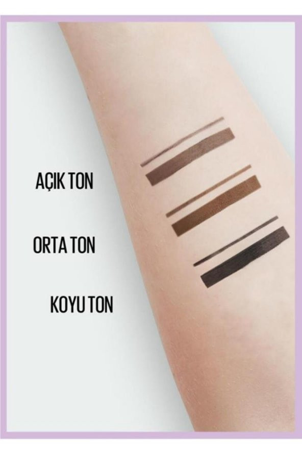 Maybelline Express Brow Satin Duo Çift Taraflı Kaş Kalemi 04 Koyu Ton 3600531640408 - Resim 6