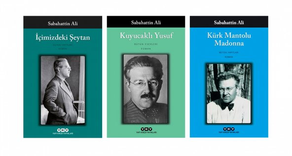 Kürk Mantolu Madonna Sabahattin Ali 3 Kitap Set