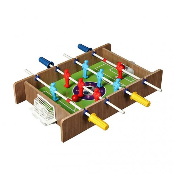Matrax Oyuncak Masaüstü Ahşap Mini Masa Maçı Oyunu 2 Kollu Langırt