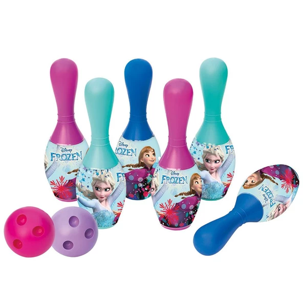 Orjinal Disney Frozen Lisanslı Büyük Boy Bowling Oyunu - 2