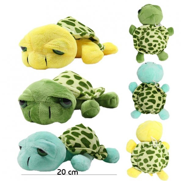 Kaplumbağa Peluş Oyuncak 20 cm 1 Adet Fiyatıdır