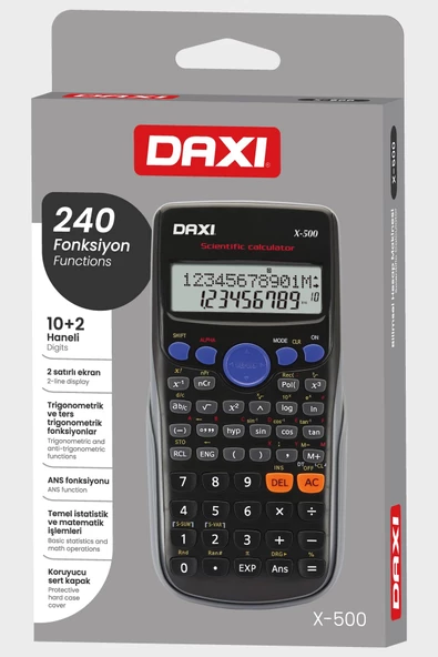 Daxi X-500 Bilimsel Hesap Makinesi - 2