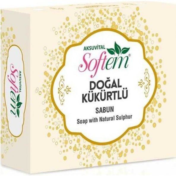 Softem Doğal Kükürtlü Sabun 130 Gr